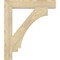 Ekena Millwork Imperial Block Rough Sawn Bracket, Douglas Fir, 4"W x 26"D x 30"H BKT04X26X30IMP05RDF - alternate 3